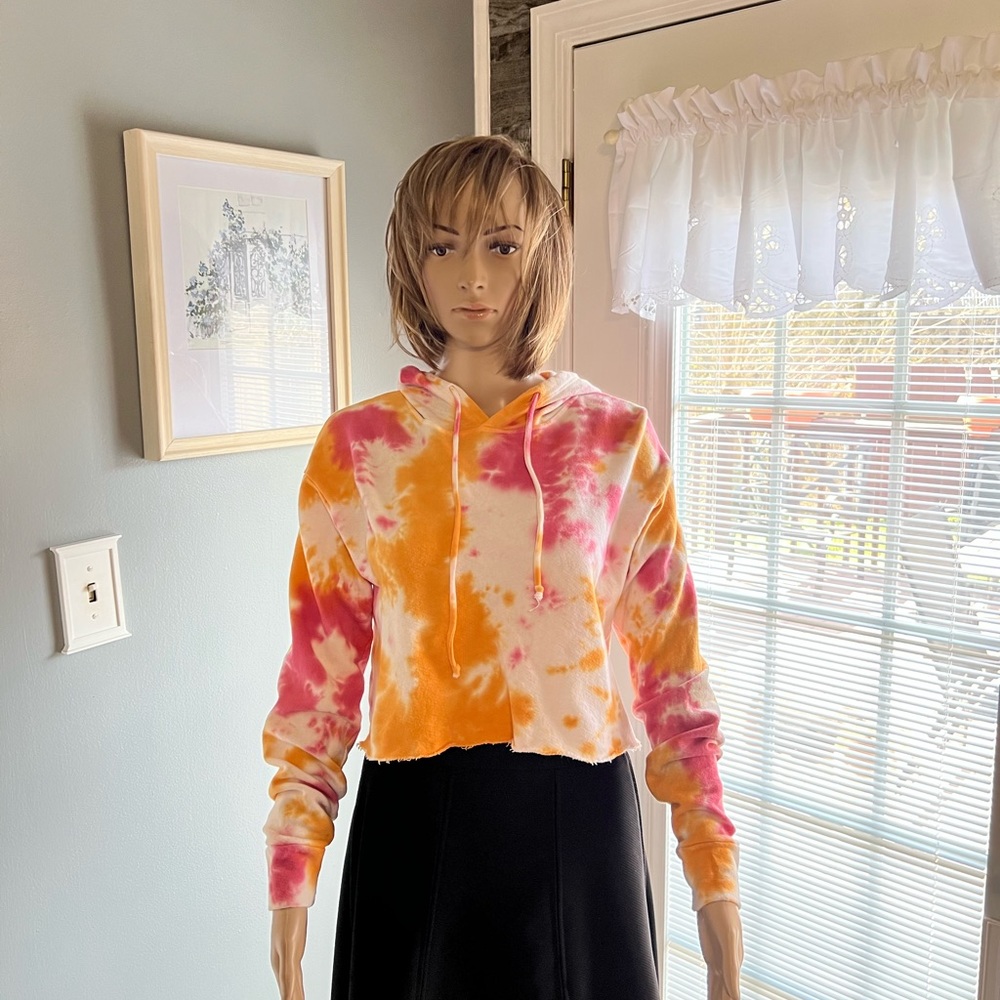 Fashion Nova Cropped Sweatshirt SZ SM
